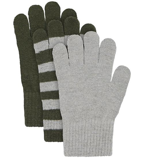 Minymo Handsker - Uld - 3-pak - Beetle