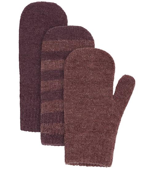 Minymo Luffer - Uld - 3-pak - Huckleberry