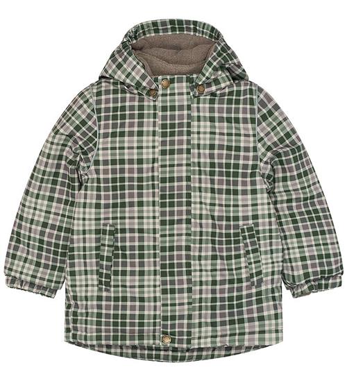 Mikk-Line Vinterjakke - Recycled - Check Aop