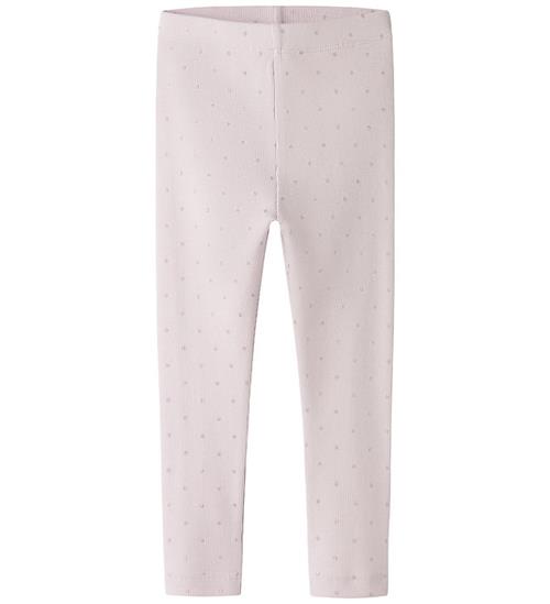 Name it Leggings - Rib - NMFODELE - Light Lilac