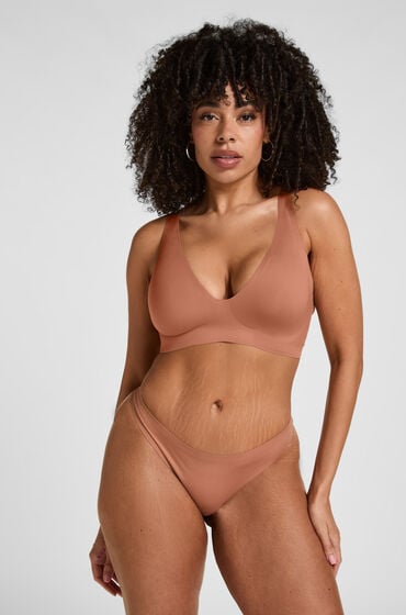 Hunkemöller Super Comfort Thong Brun