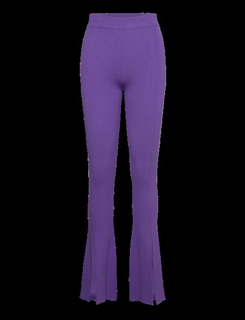 REMAIN Birger Christensen | Dense Knit Slit Pants | 36