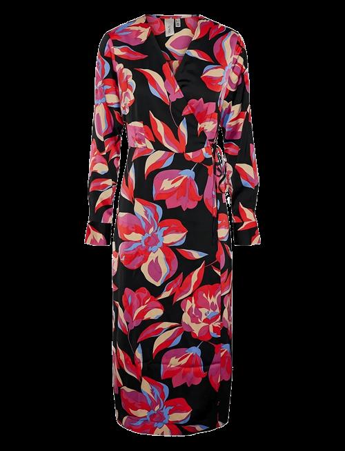 YAS | Yaspella Ls Wrap Midi Dress S. Noos | S
