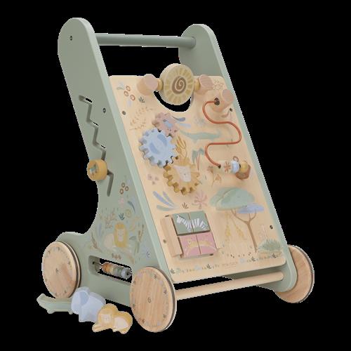 Little Dutch Gåstol Safari Friends  Green One Size  Grøn  One Size  Drenge, Piger