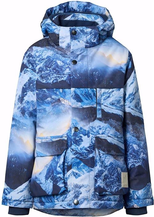 Molo Heiko Jacket Mountain Sunset Mountain Sunset 116 cm  Blå  116 cm  Drenge