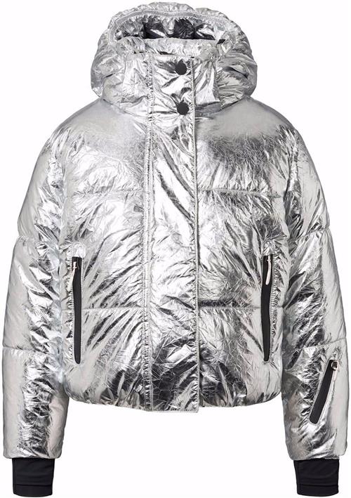 Molo Hansine Pro Jacket Crinkled Silver Crinkled Silver 122 cm  Sølv  122 cm  Piger