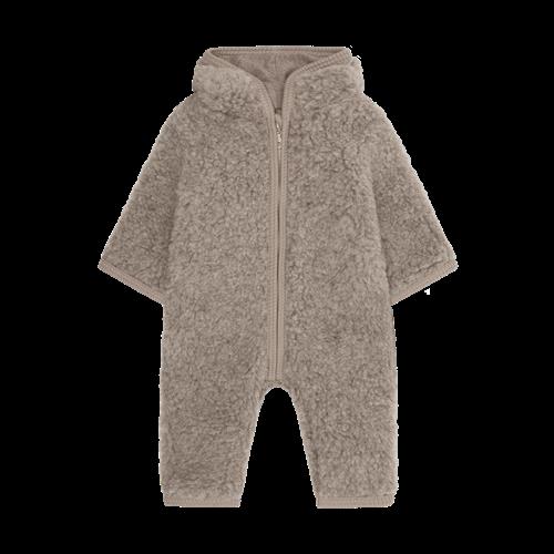 Huttelihut Barnevognsdragt Af Uld Camel Melange  Camel Melange-86 cm  Brun  86 cm