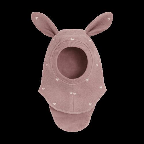 Huttelihut Balaclava Af Uld Deauville Mauve  Deauville Mauve-48 cm  Lyserød  48 cm