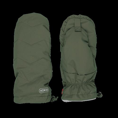 Voksi Voksi Stroller Mitten Thymegreen Lightgrey Thymegreen Light Grey One Size  Grøn  One Size  Drenge, Piger