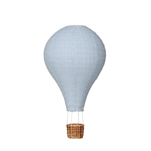 Cam Cam Lamp Shade, Hot Air Balloon Classic Stripes Blue Classic Stripes Blue One Size  Blå  One Size  Drenge