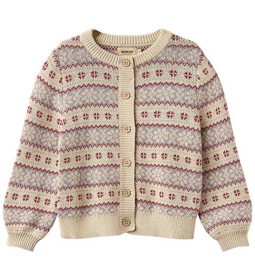 Wheat Cardigan - Strik - Vikki - Offwhite