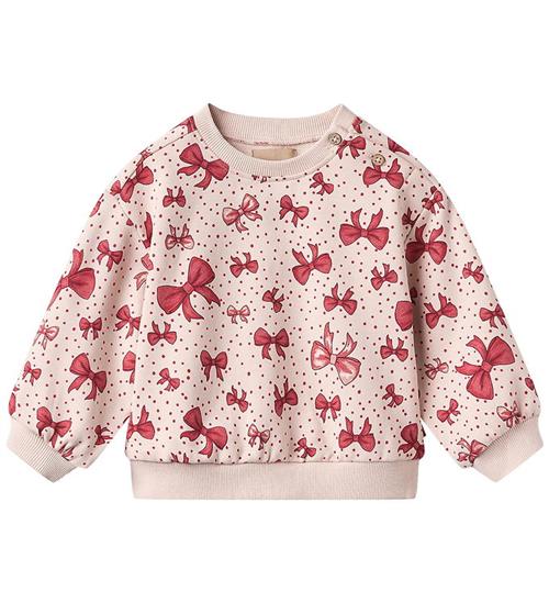 Wheat Sweatshirt - Lia - Almond Peach Bows