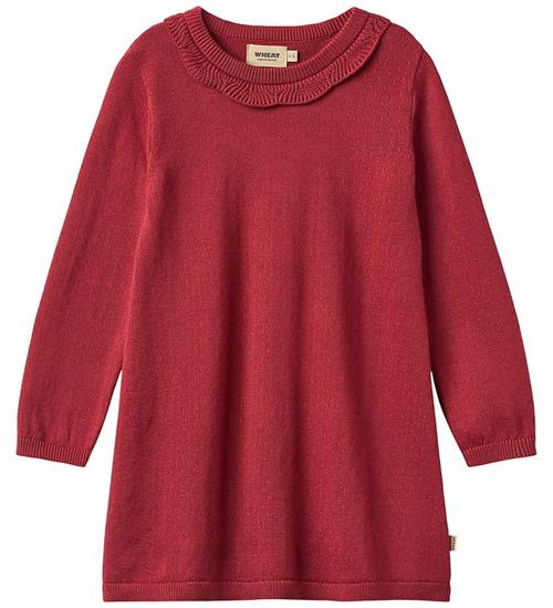 Wheat Kjole - Strik - Nannie - Red Cherry