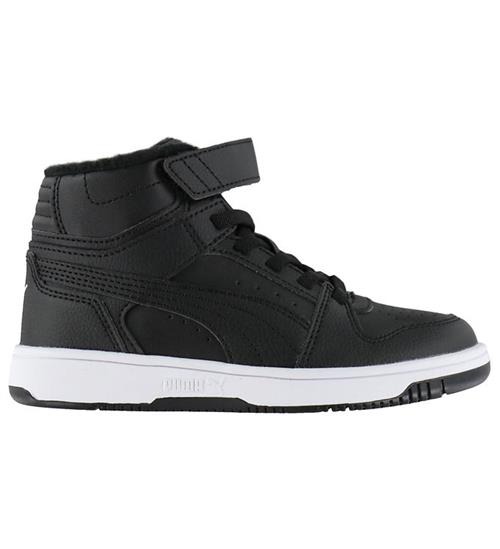 Puma Vinterstøvler - Rebound Slam Mid WTR AC+ PS - Puma Black/Pu