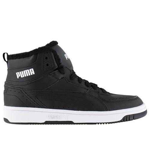 Puma Vinterstøvler - Rebound JOY Fur - Puma Black/Puma White
