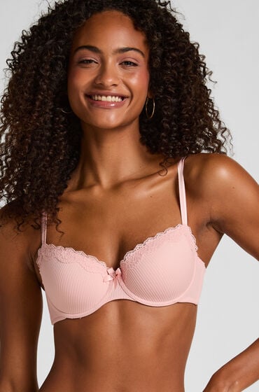 Hunkemöller Formstøbt bøjle-bh Lola Lyserød
