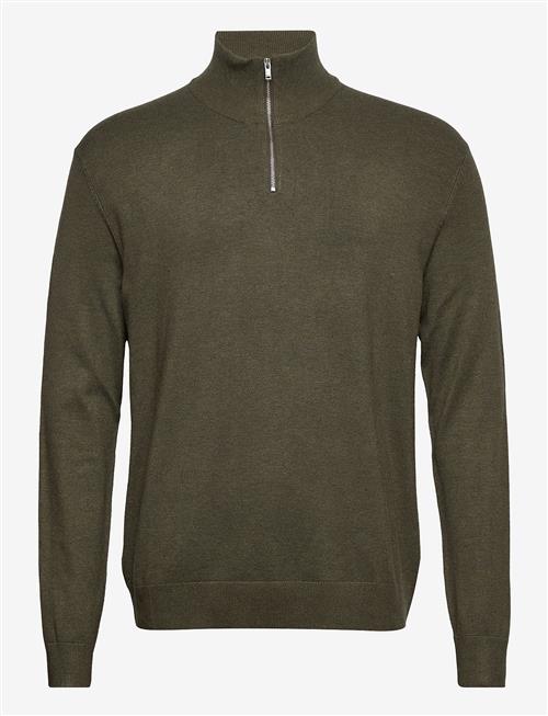 Lindbergh | Ecovero Half Zip L/S Knit | M