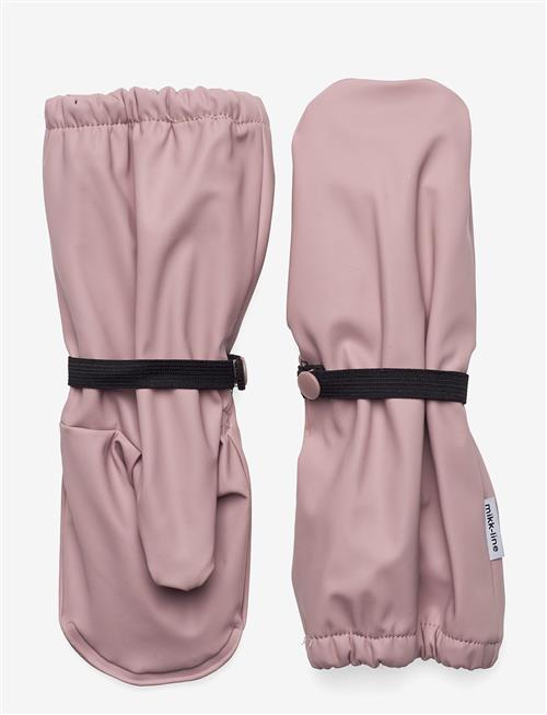 mikk-line | Pu Rain Mittens W. Fleece | 98/104