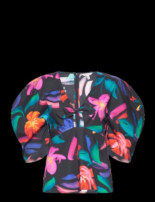 Gant | Floral Print Volume Sleeve Blouse | 36