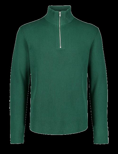 Lindbergh | Half Zip Rib Knit | L