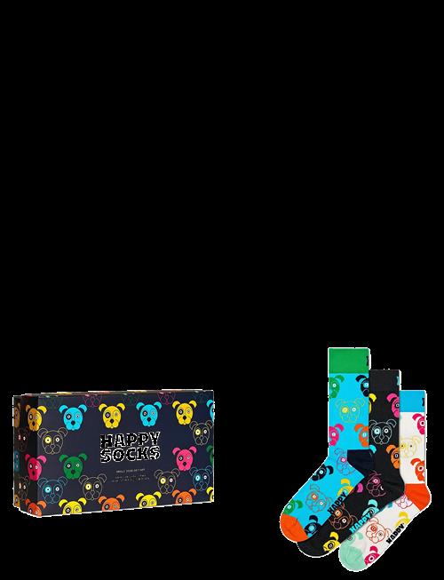 Happy Socks | 3-Pack Mixed Dog Socks Gift Set | 36-40