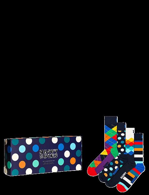 Happy Socks | 4-Pack Multi-Color Socks Gift Set | 41-46