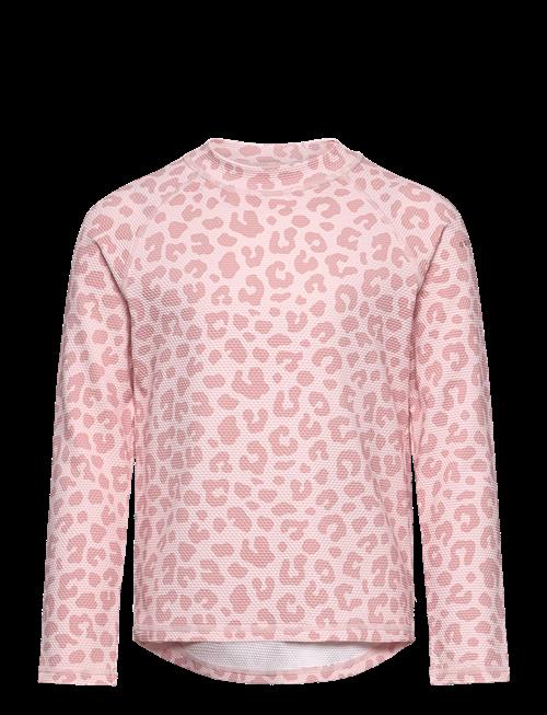 Geggamoja | Uv Sweater Pink Leo | 134-140