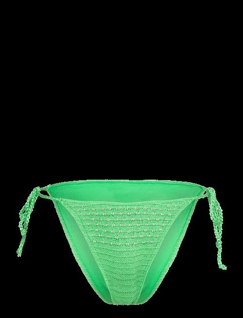 Mango | Beaded Crochet Bikini Bottoms | L