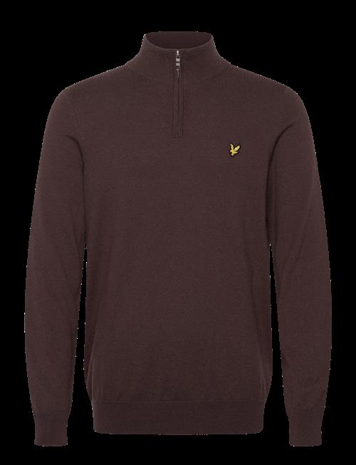 Lyle & Scott | Cotton Merino Quarter Zip Jumper | XXL
