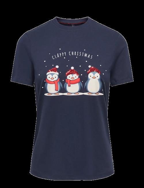 ONLY | Onlkita Reg S/S Top Box Xmas Jrs | S