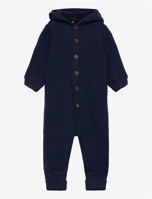 mikk-line | Wool Baby Suit W. Hood | 104