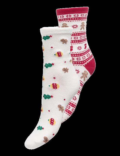 ONLY | Onlchristmas 2-Pack Sock Box Acc | ONE SIZE