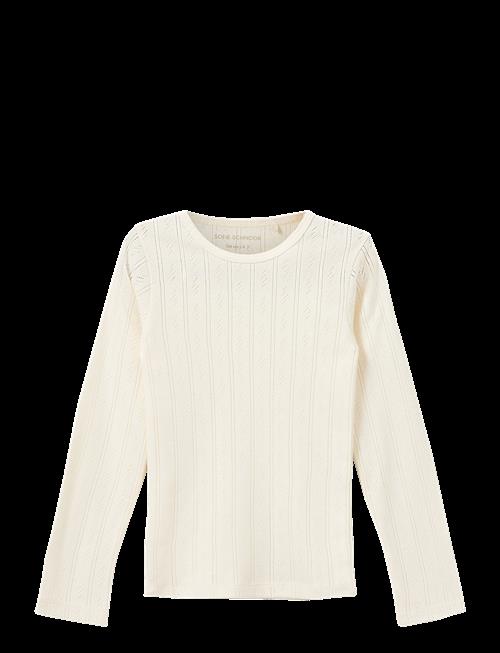 Sofie Schnoor Baby and Kids | Petriciasy Pointelle Longsleeve Tee | 122