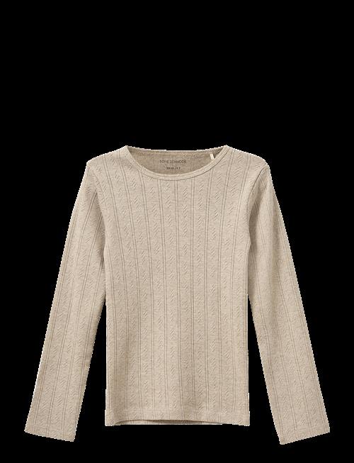 Sofie Schnoor Baby and Kids | Petriciasy Pointelle Longsleeve Tee | 110