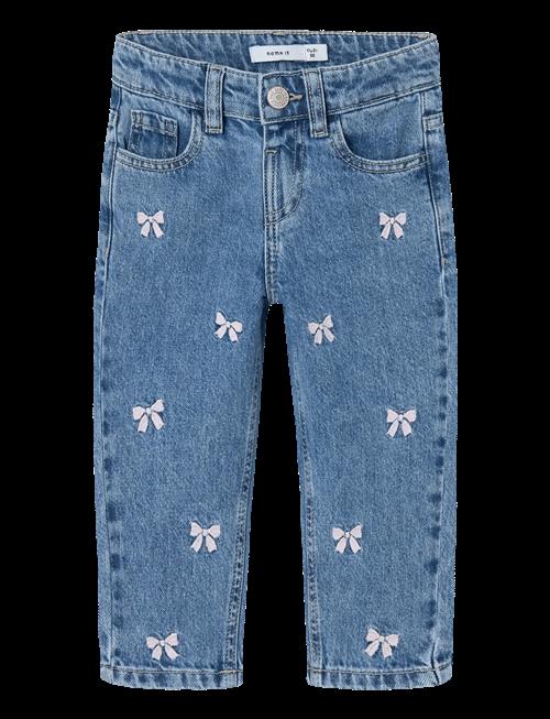 name it | Nmfbella Mom Emb Jeans 3285-Be Noos | 122