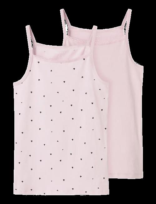 name it | Nkfstrap Top 2P Winsome Hearts Noos | 146-152