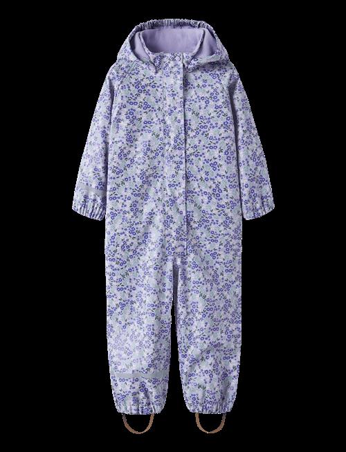 name it | Nmfdry10 Rain Suit Fleece Aop Fo | 98