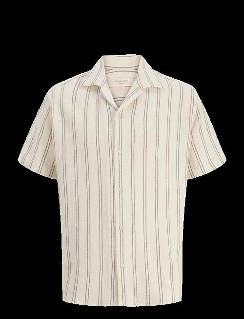 Jack & Jones | Jjecoba Stripe Resort Shirt Ss Sn | L