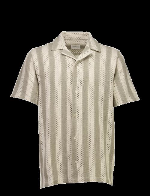 Lindbergh | Bold Striped Resort Shirt S/S | XL