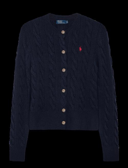 Polo Ralph Lauren | Cable-Knit Wool-Cashmere Cardigan | L