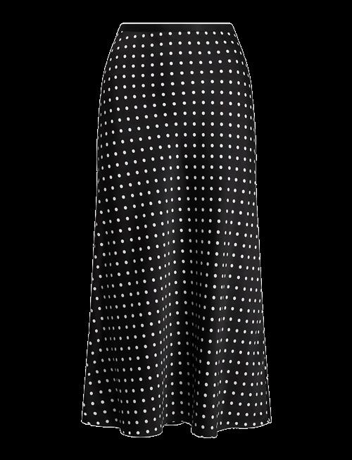 Polo Ralph Lauren | Polka-Dot Satin Skirt | 36