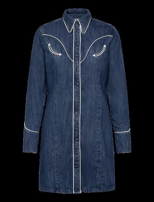 Wrangler | Piped Shirt Dress | L