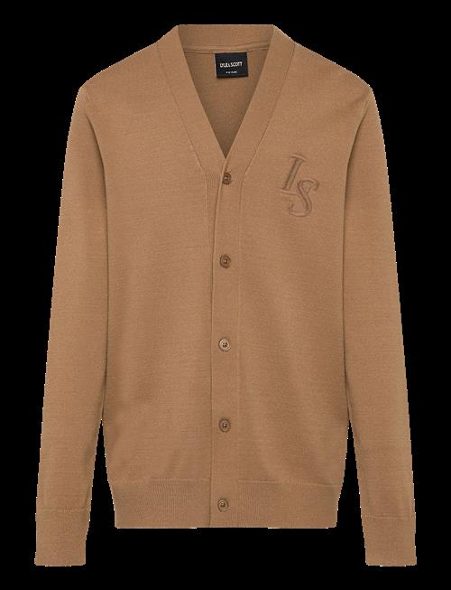 Lyle & Scott | L&S Monogram Button Through Cardigan | 170-176