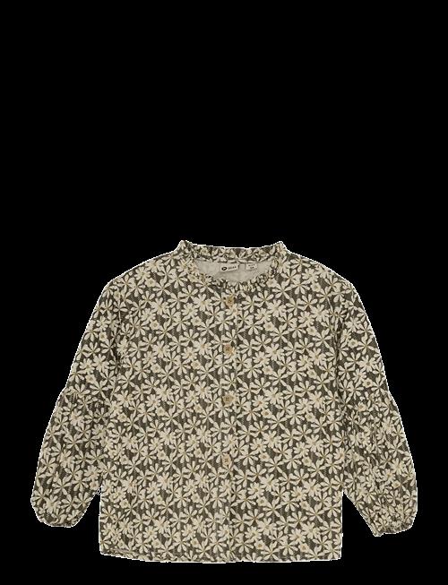 Daily 7 | Shirt Longsleeve Shiny Flower | 134