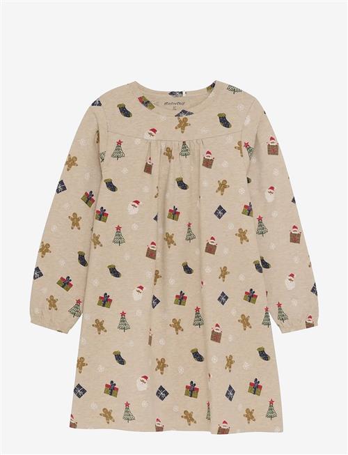 Minymo | Nightdress Ls Aop | 122