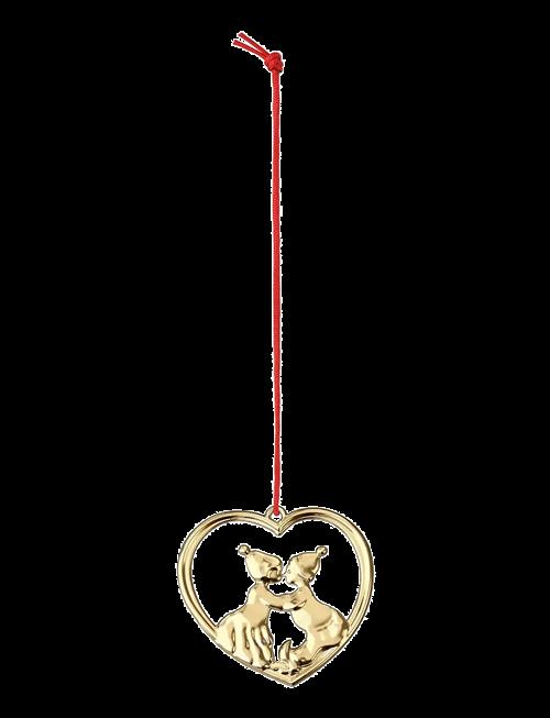 Rosendahl | Kissing Elves H6.5 Gold Plated | 6.5 CM