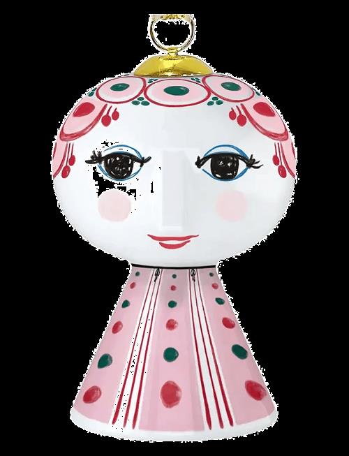 Bjørn Wiinblad | Eva Christmas Ornament 2025 Red | H:7.5CM