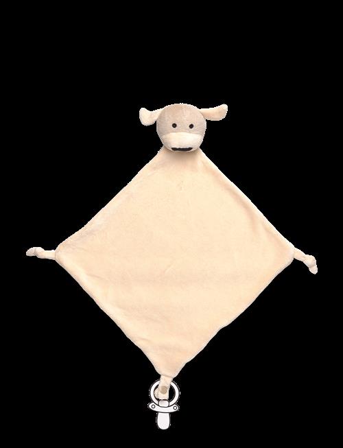 Geggamoja | Velour Blanket Yellow Lion | ONE SIZE