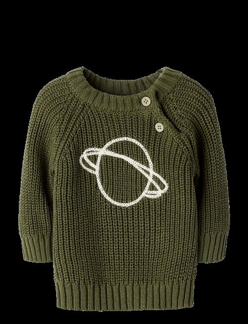 Lil'Atelier | Nbmemlen Emb Ls Knit Lil | 62