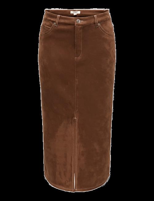 ONLY | Onlstina Mw Faux Suede Skirt Cc Pnt | XS